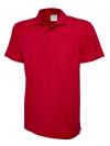 UC114 MENS Ultra Cotton Poloshirt Red colour image
